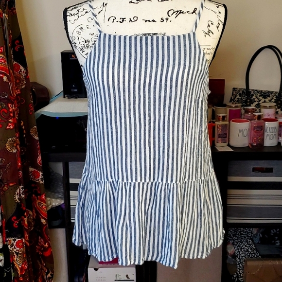 Mossimo spaghetti strap striped top - Picture 1 of 7